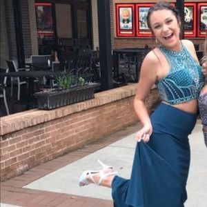 Blue Prom Dress